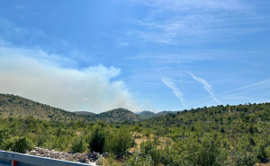Foto: Radiosarajevo.ba / Požar između Drijena i Trnovice