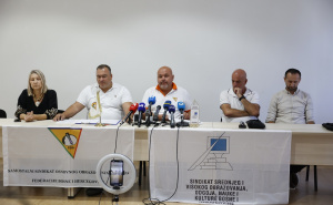 Foto: N. G. / Radiosarajevo.ba / S današnje konferencije za medije