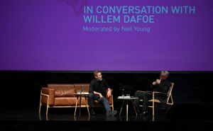 Foto: N. G. / Radiosarajevo.ba / Willem Dafoe u Sarajevu