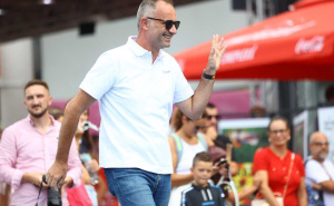 Foto: Dž.K. / Radiosarajevo.ba / Teniski meč u centru Sarajeva