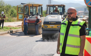 Foto: Ministarstvo saobraćaja KS / Radovi u Hrasnici