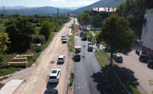Foto: Ministarstvo saobraćaja KS / Radovi u Hrasnici