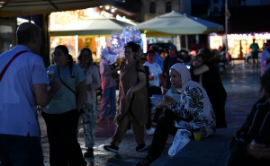 Foto: A. K. / Radiosarajevo.ba / Noćna šetnja Baščaršijom