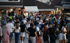 Foto: A. K. / Radiosarajevo.ba / Noćna šetnja Baščaršijom