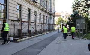 Foto: Općina Centar / Sanacija zgrade Vlade Kantona Sarajevo i Općine Centar