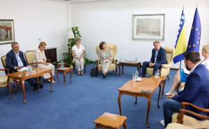 Foto: Vlada FBiH / Nermin Nikšić i Elisabeth Vitzthum