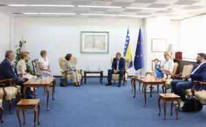 Foto: Vlada FBiH / Nermin Nikšić i Elisabeth Vitzthum