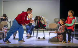 Foto: Velija Hasanbegović / Scene iz predstave Na slovo F