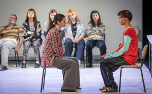 Foto: Velija Hasanbegović / Scene iz predstave Na slovo F