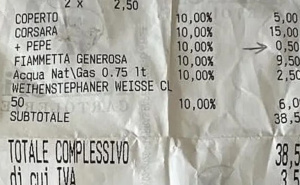 Foto: Daily Mail / Račun za mlin za biber