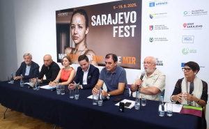 Foto: Dž. K. / Radiosarajevo.ba / Sa press konferencije povodom 7. Sarajevo Festa