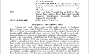 Foto: Ustupljena fotografija / Dokument sa suda u Turskoj