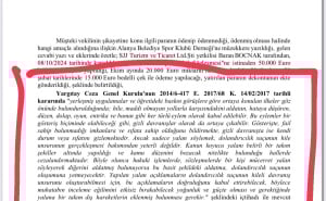 Foto: Ustupljena fotografija / Dokument sa suda u Turskoj