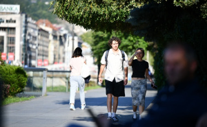 Foto: A.K./Radiosarajevo.ba / Šetnja u Sarajevu
