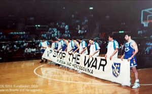 Foto: KS BiH / Reprezentacija BiH na Eurobasketu 1993.godine