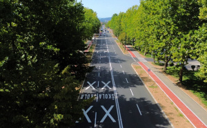 Foto: Vlada KS / Obnovljeno 1,8 kilometara saobraćajnice na Dobrinji