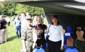 Foto: OS BiH / Ceremonija prijema kandidata u vojnu službu