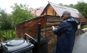 Foto: Dž.K. / Radiosarajevo.ba / Stanje na klizištu Curine Njive