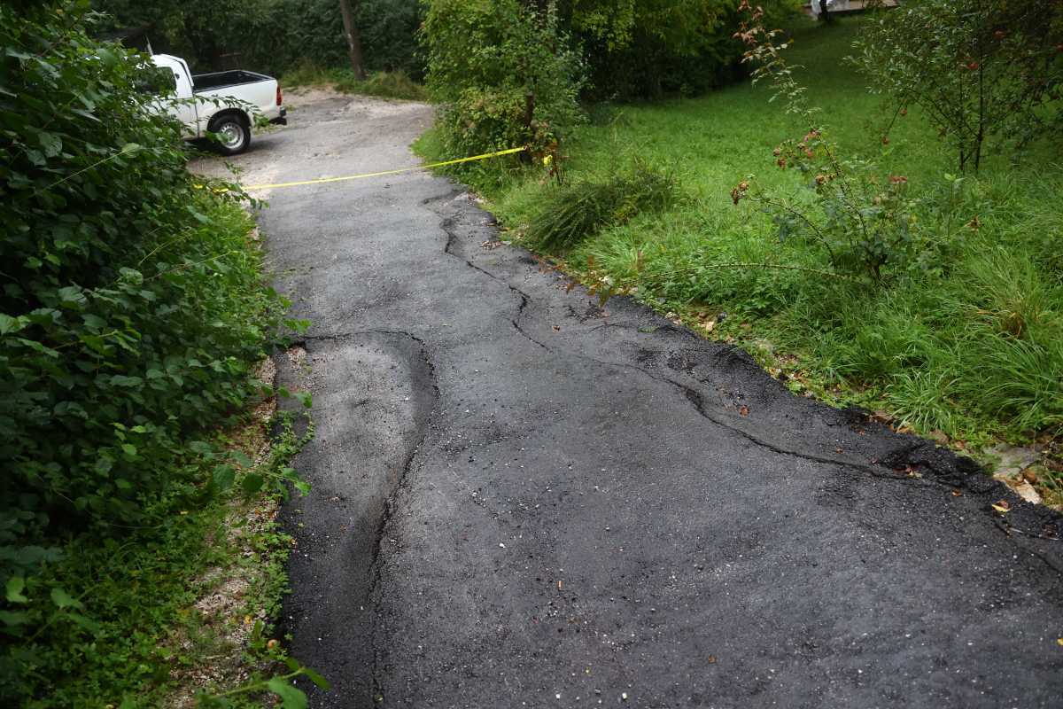 Stanje na klizištu Curine Njive