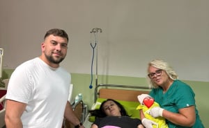 FOTO: Facebook / Alen Muhić,  Fatima Čamo i porodica Pljevljak