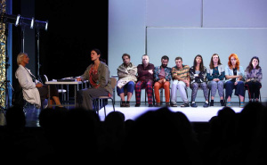 Foto: Dž. K. / Radiosarajevo.ba / Sa izvedbe predstave Na slovo F