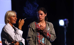 Foto: Dž. K. / Radiosarajevo.ba / Sa izvedbe predstave Na slovo F