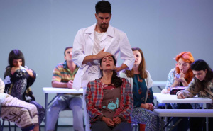 Foto: Dž. K. / Radiosarajevo.ba / Sa izvedbe predstave Na slovo F