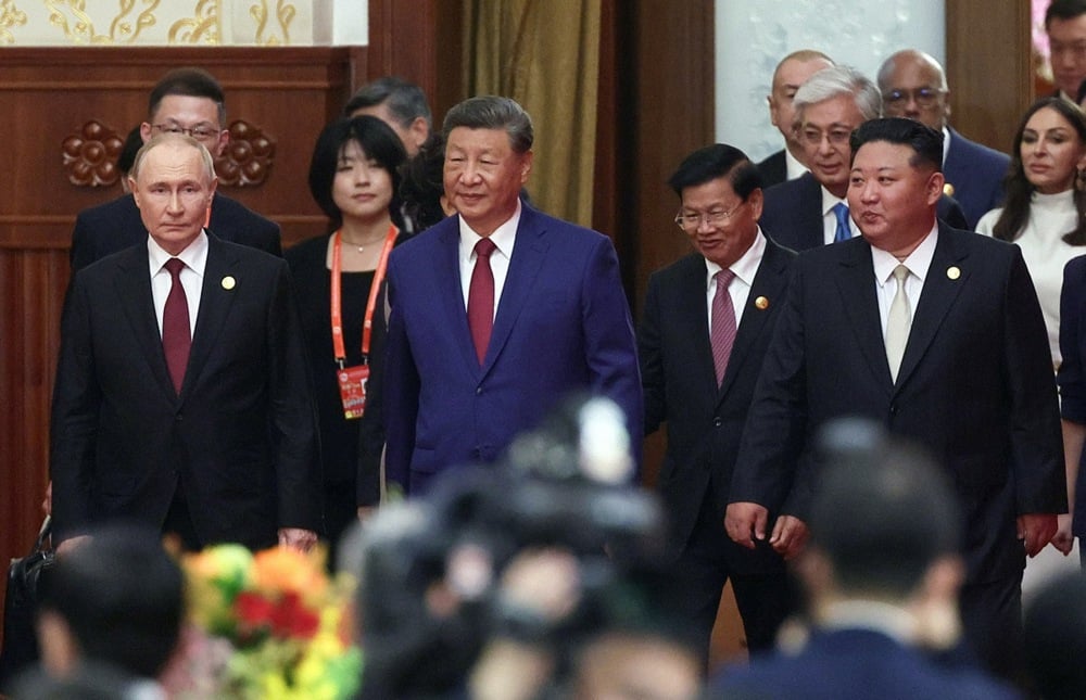 Putin, Jinping i Jong-Un u Pekingu