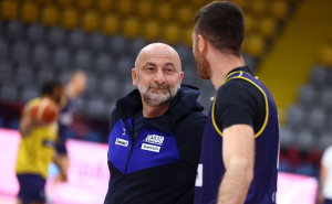 Foto: Košarkaški savez BiH / Trening košarkaša BiH pred meč sa Gruzijom
