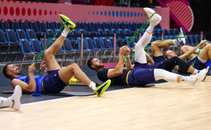 Foto: Košarkaški savez BiH / Trening košarkaša BiH pred meč sa Gruzijom