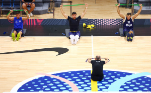 Foto: Košarkaški savez BiH / Trening košarkaša BiH pred meč sa Gruzijom