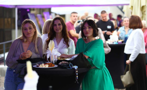 Foto: Dž. K. / Radiosarajevo.ba / Događaj na kojem je pedstavljena umjetnost Druškića i Nixona