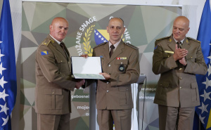 Foto: Fena / Dodjela NATO akreditacije Ameru Rikoviću