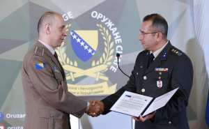 Foto: Fena / Dodjela NATO akreditacije Ameru Rikoviću