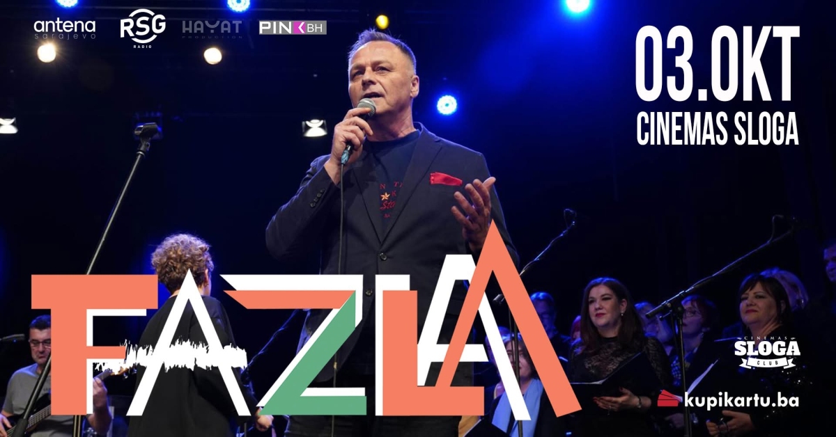 Koncert je 3. oktobra