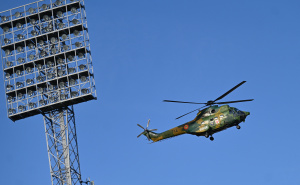 Foto: N.G./Radiosarajevo.ba / Helikopter nadlijetao Sarajevo