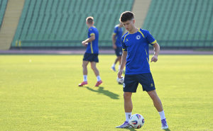 Foto: N. G. / Radiosarajevo.ba / Nogometna reprezentacija BiH na treningu na Koševu