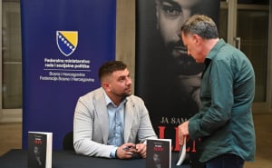 Foto: N.G / Radiosarajevo.ba / Promocija knjige 'Ja sam Alen' u BKC-u