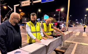 Foto: Vlada KS / Zamijenjeni svi semaforski portali na glavnoj saobraćajnici u Sarajevu