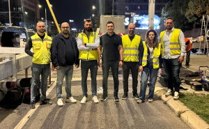 Foto: Vlada KS / Zamijenjeni svi semaforski portali na glavnoj saobraćajnici u Sarajevu