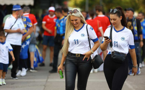 Foto: Dž.K. / Radiosarajevo.ba / Zenica uoči utakmice BiH-Austrija