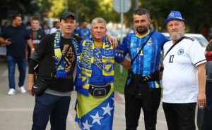 Foto: Dž.K. / Radiosarajevo.ba / Zenica uoči utakmice BiH-Austrija