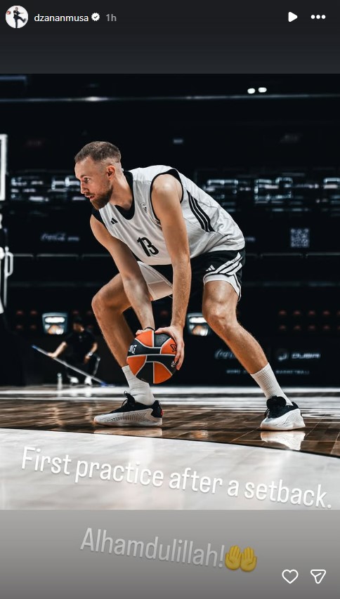 Džanan Musa odradio prvi trening nakon povrede