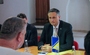 Foto: Kabinet Denisa Bećirovića / Denis Bećirović posjetio Stolac