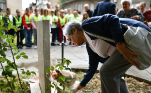 Foto: A.K./Radiosarajevo.ba / 33. godišnjica stradanja djece u ulici Hamdije Kreševljakovića