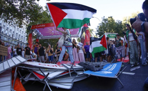 Foto: EPA - EFE / La Vuelta otkazana zbog pro-palestinskih protesta