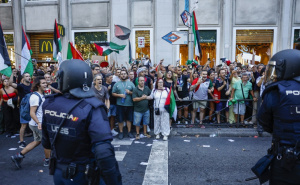 Foto: EPA - EFE / La Vuelta otkazana zbog pro-palestinskih protesta