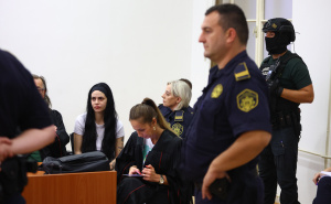 Foto: Dž. K. / Radiosarajevo.ba / Ročište uhapšenima pripadnicima Pantera i kćerci jednog od njih