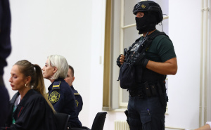 Foto: Dž. K. / Radiosarajevo.ba / Ročište uhapšenima pripadnicima Pantera i kćerci jednog od njih