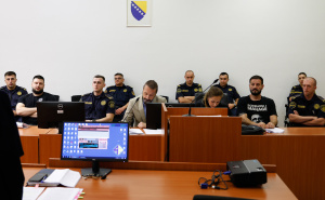 Foto: Dž. K. / Radiosarajevo.ba / Ročište članovima grupe "Panter"